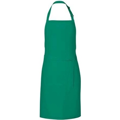 Link Kitchen Wear Unisex grilovací zástěra X987 Emerald Pantone 341 85x72cm
