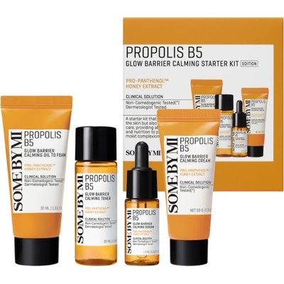 Some By Mi Propolis B5 Glow Barrier Calming Starter Kit - Комплект за успокояване на кожата с прополис