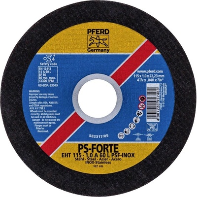 Pferd rezný kotúč rovný 115 mm 61715150 25 ks
