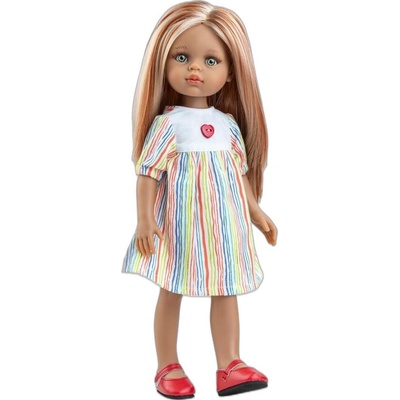 Paola Reina Bábika Caya s melírom vo vlasoch 32 cm