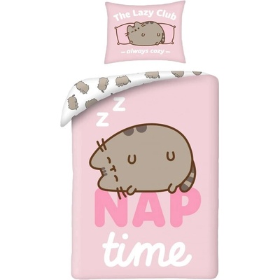Halantex Obliečky z mikrovlákna Pusheen Nap Time 140x200 70x90