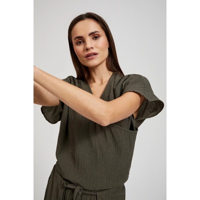 Marisse Women's Shirt L-Ko-4365 D.Olive