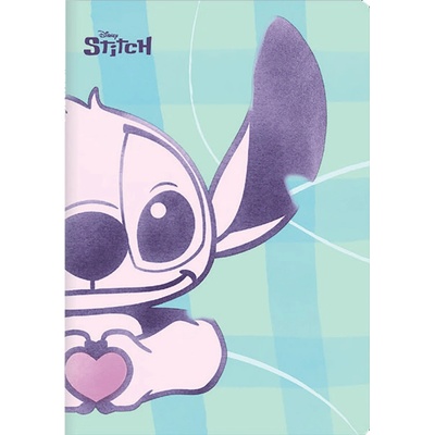 Stitch Sešit A5 pastel linka balení 6 ks