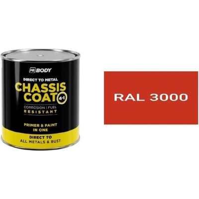 HB BODY 410 chassis coat RAL 3000 750ml 5102