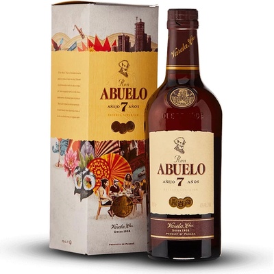 Ron Abuelo Anejo 7y 40% 0,7 l (karton)