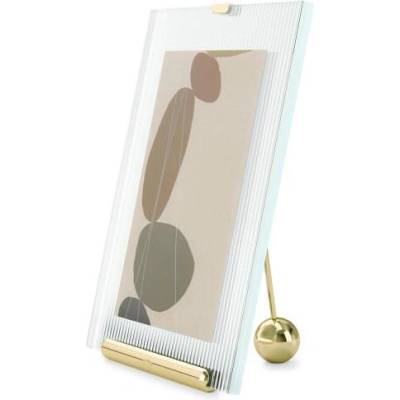 Umbra hk ltd (Канада) Рамка за снимки umbra flute - цвят месинг - 13 х 18 см (umbra 1022845-104)