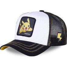 Capslab Pokemon Trucker Youth Pikachu dětská černo-bílá