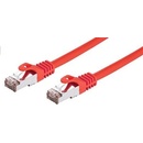 C-TECH CB-PP6F-025R patch, Cat6, FTP, 0,25m, červený