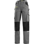 CXS Cxs stretch / Дамски еластичен панталон с талия - сив/черен 46 (102002971046)