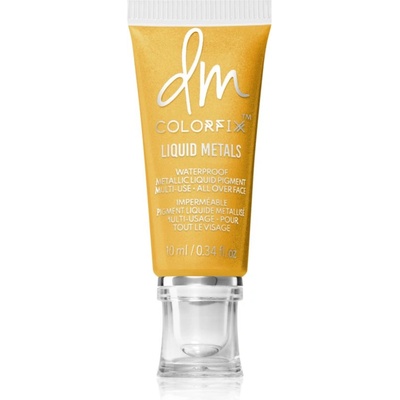 Colorfix Liquid Metals мултифункционален грим за очи, устни и лице цвят 24K 10ml