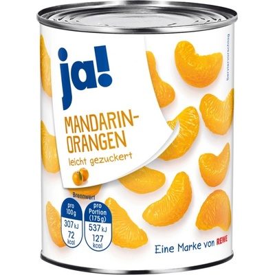 Ja! Mandarin Orangen 314 ml