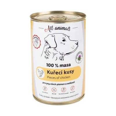 All Animals Dog kuřecí mleté 1200 g