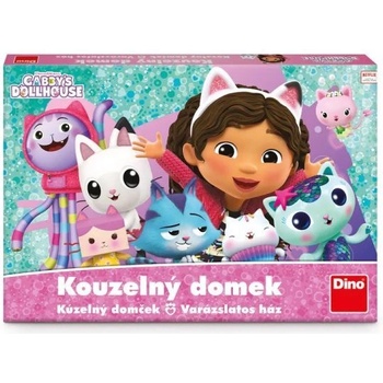 REGIO JÁTÉK Куклената къща на Габи: Магическа къща - настолна игра на унгарски език (12603)