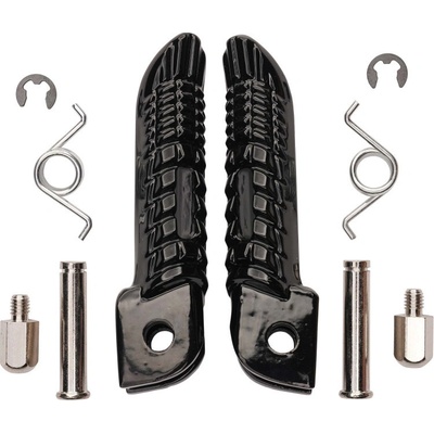 Bike It Footpeg OEM Replacement Suzuki Front Black [MCA-FR007] FRS007