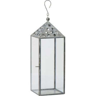 Ib Laursen Kovový lampáš Stars in Roof 30 cm