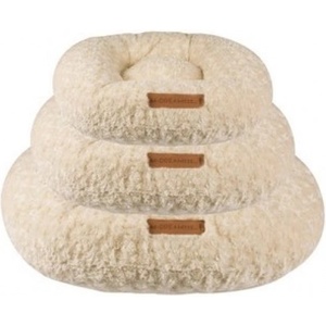 M-PETS Shetland Cocoon Cushion - Меко кръгло легло - бежово, диаметър 105 см, Белгия 10356912