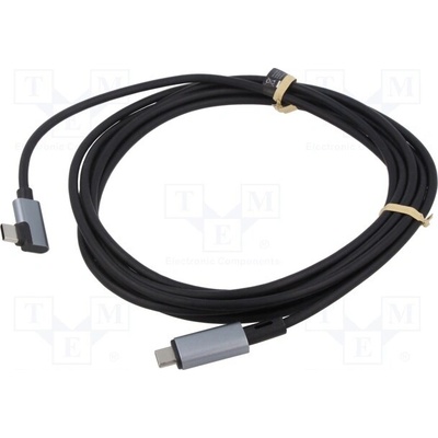 Logilink CU0184 USB 2.0, USB C vidlice, z obou stran, 3m, černý