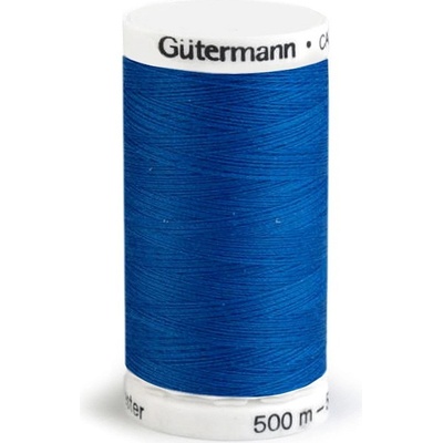 Polyesterové nitě Gütermann návin 500 m Barva: 322 Dazzling Blue