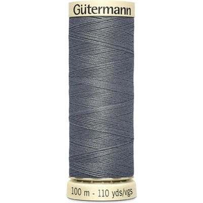 Nit PES Gütermann 100 (100m) - univerzální barva 497 - šedá