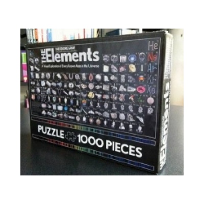 Black Dog & Leventhal Publishers Elements Jigsaw Puzzle | Nick Mann, Theodore Gray