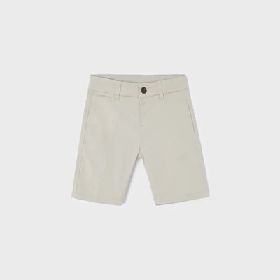 Mayoral Basic къси памучни панталони за момче в бежаво Майорал