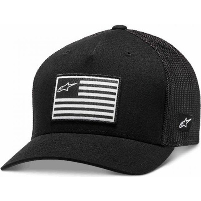 FLAG ALPINESTARS černá/bílá