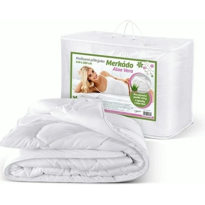 Bellatex prikrývka Merkado Aloe Vera AP/9736 biela 140x200