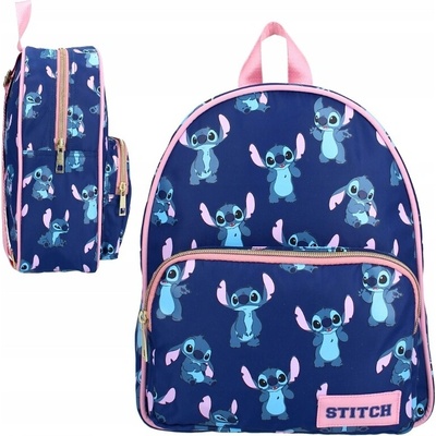 VADOBAG GRANÁTOVÝ MALÝ PREDŠKOLSKÝ BATOH PRE DETI DISNEY LILO A STITCH