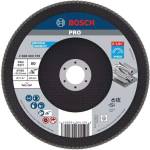 Bosch - Ламелен шлифовъчен диск за стомана, P80, диаметър 180 мм 2608606739 (2608606739)