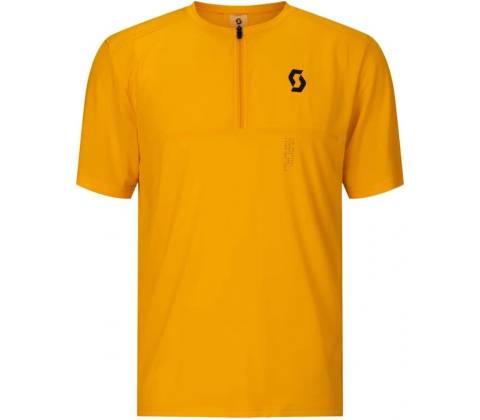 Scott Tee M's Vertic Zip SS