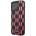 KARL LAGERFELD Monogram Plaque Case - дизайнерски кожен кейс за iPhone 13 Pro Max (черен)
