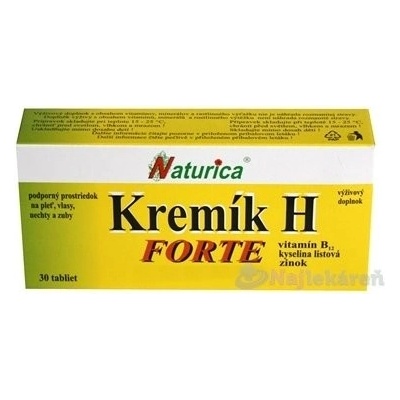 Naturica Kremík H Forte 30 tabliet