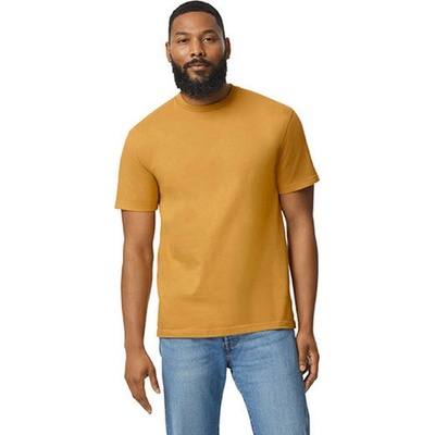 Gildan pánske tričko G65000 Mustard