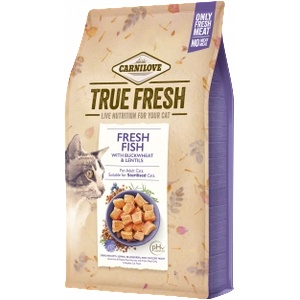 CARNILOVE ACTIVE Cat Salmon & Turkey - Беззърнена храна с 26% прясна сьомга и пуешко месо за котки 400гр
