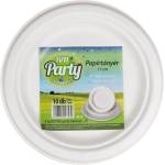 TUTI Хартиена чиния, кръгла, десертна, 17 см, 10 бр, TUTI "Party" PDP_967 (PDP_967)