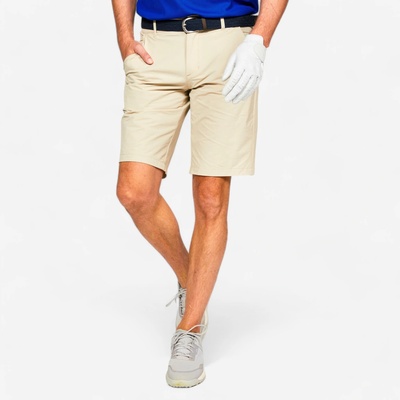 Inesis pánské golfové kraťasy WW500 46 béžová