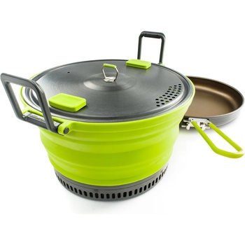 GSI Outdoors Escape Set 3 L Pot + Fry Pan Цвят: светло зелен