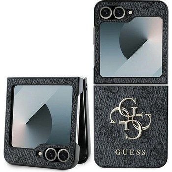 GUESS Калъф Guess - Metal Logo, Galaxy Z Flip 6, сив (3666339313128)