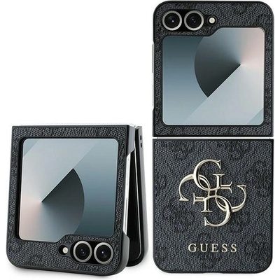 GUESS Калъф Guess - Metal Logo, Galaxy Z Flip 6, сив (3666339313128)