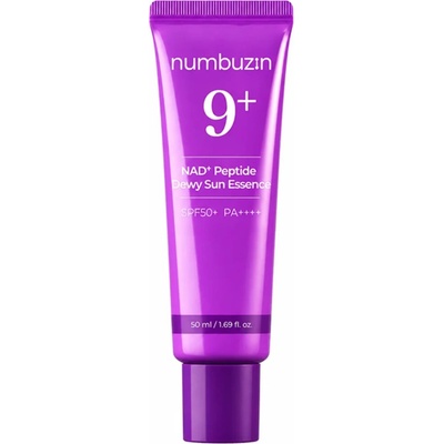 Numbuzin No. 9 NAD+ 9 Peptides Dewy Sun Essence SPF50+ PA++++ - Хидратираща Слънцезащитна Есенция SPF50+ PA++++ 50ml