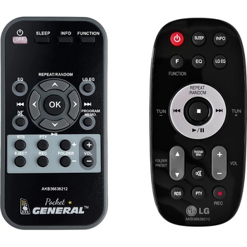 GENERAL Lg akb36638212 - дистанционно управление дубликат (akb36638212)