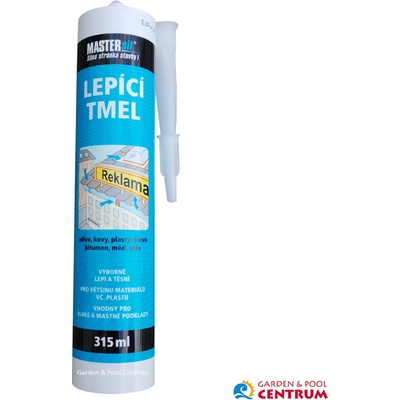 Mastersil Lepící tmel 315 ml čirá