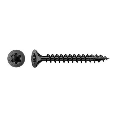 SPAX zápustná hlava 3,5x 16 VG Torx 20 pozink černý ( 200ks )