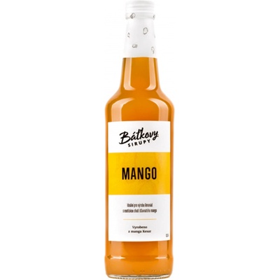 Báťkové sirupy Mangový sirup 0,5 l