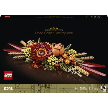 LEGO® Icons 10314 Dekorácia zo sušených kvetov