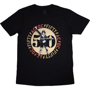 AC/DC Gold Emblem Black 2XL Риза (ACDCTS119MB05)