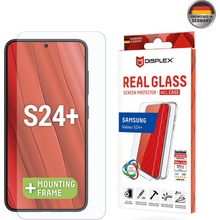 Displex Premium [Balíček] Skutočné ochranné Sklo + Kryt Samsung Galaxy S24 Plus Číra KF2324206