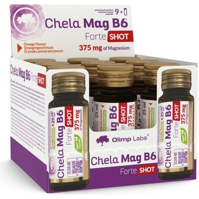 Olimp chela mag b6 forte shot 20 x 25 ml pomaranč
