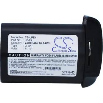 Image 1 of Cameron sino Батерия за камера CANON LPE4 LiIon 11.1V 2400mAh Cameron Sino (CS-LPE4)