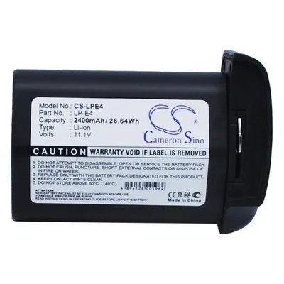 Cameron sino Батерия за камера CANON LPE4 LiIon 11.1V 2400mAh Cameron Sino (CS-LPE4)